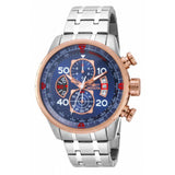 Invicta Mens 17203 Aviator Quartz Chronograph Blue Dial Watch