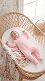 Rocking horse footie - velour