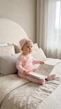 Tab wrap footie - pointelle cotton