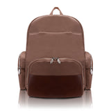 N Series | CUMBERLAND | 17 Nylon Dual Compartment Laptop Backpack Khaki