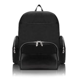 N Series | CUMBERLAND | 17 Nylon Dual Compartment Laptop Backpack Black