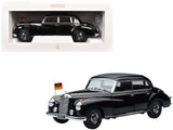 1955 MercedesBenz 300 Black German Chancellor Konrad Adenauer 1/18 Diecast Model Car by Norev