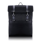 N Series | ELEMENT | 17 Nylon Flap Over Laptop Backpack Black