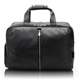 U Series | AVONDALE | 19 Leather, Triple Compartment, CarryAll, Travel, Laptop Duffel Black