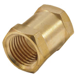 BRASS COUPLER 1/4FM NPT (Pack of 1)