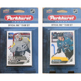 Nhl San Jose Sharks 2018-19 Parkhurst Team Set And An All-Star Set