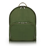 N Series | NEOSPORT | 15 Nylon Classic U Shape Laptop Backpack Green