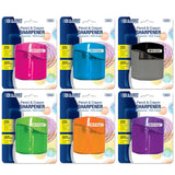 Bazic Dual Blades Sharpener W/ Square Receptacle / Box Qty - 24