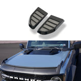 JSD Hood Vent Covers for 2021+ Bronco(Excluding Raptor)