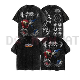 BornOfDarkness Ninja Storm Red vs. Navy Ranger Vintage T-Shirt