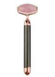 ZAQ Roll-On Rose Quartz W-Sonic Vibrating Face Roller