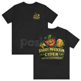 Barry McCockin Heritage Irish Cider T-Shirt - Classic Parody St. Patrick's Day Graphic Tee, Premium Heavyweight 100% Cotton Stout & Cider Humor Top, Vintage Distillery Style Shirt, Authentic Irish Pub Aesthetic Apparel, Funny Men's Holiday Streetwear