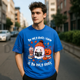 The Only Ghost I Know Is The Holy Ghost Halloween Graphic T-Shirt