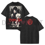 Stephanie Vaquer Devil's Kiss Medieval Gothic Arch Graphic Washed T-Shirt