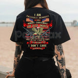 Politically Incorrect Merry Christmas T-Shirt - Funny Subversive Holiday Slogan Tee, Adult Christmas Humor Apparel, Anti-PC Statement Gift