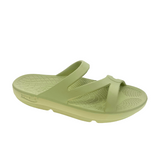 Sovella Active Comfort Sandals Women's Green Slide