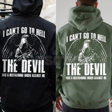 Tactical Skull Hoodie – Military Operator Graphic Pullover, Punisher Inspired Gear, Unisex Concealed Carry Apparel