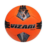 Vizari Villa Soccer Ball – Orange/Black/Silver