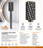 Carbide XX Coarse Bits -Large Barrel