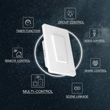 2-Pack: MOES 3 Way Smart Light Switch 2nd Generation (Refurbished)