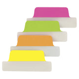 Avery 74865 Repositionable Ultratabs, 2-1/2 X 1 Inch, Assorted Neon, Pack Of 48