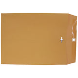 School Smart Kraft Envelopes With Clasp, 10 X 13 Inches, Pack Of 100