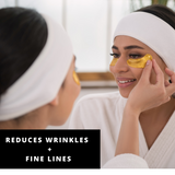 PURE SOL. Beauty Perk Up Gold + Collagen Hydrogel Eye Mask