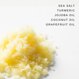 PURE SOL. Beauty Smooth Sailing Golden Turmeric + Grapefruit Detox Body Scrub