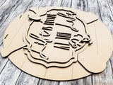 Life Is Better At The Lake Door Hanger DIY Unfinished Kit