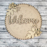 Welcome Whole Watermelon Door Hanger DIY Unfinished Kit
