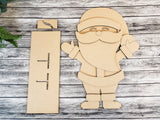 18inch Santa Claus Porch Stander DIY Unfinished Kit