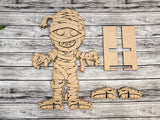 18inch Halloween Mummy Porch Stander DIY Unfinished Kit