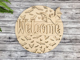 Welcome Bats DIY Unfinished Kit