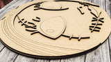 Sally Halloween Door Hanger DIY Unfinished Kit