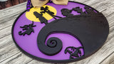 Jack and Sally Door Hanger - Finished
