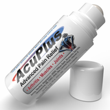 AcuPlus 3 oz Pain Relief Roll-On – Hands-Free Menthol Pain Relief for Muscles and Joints