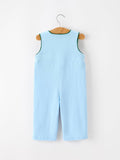 Christmas Boys Blue Christmas Tree Embroidered JonJon