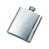 Bright Flask, Stainless Steel 8 Oz Capacity 5