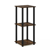 Furinno Hermite Desk Top Organizing Shelf Bookcase, Espresso