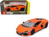 Lamborghini Revuelto Orange Italian Design Series 1/24 Diecast Model Car by Bburago