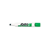EXPO LowOdor Dry Erase Marker MARKER,EXPO 2,CHISEL,GN (Pack of5)