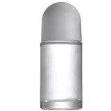 Mozff White 50ML Glass Empty Roller Bottles with Plastic Roller Ball, Deodorant Roll On Containers Leak Proof Massage Ball Bottl
