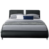 Carlton Platform Bed, Queen, Black