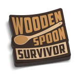 Wooden Spoon Hard Hat Decal