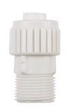 Flair-It Male Adapter Copper Flex Connector 3/4 Bulk