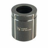 Greenlee KD1/2 HeavyDuty Knockout Die for 1/2 Conduit, Versatile 1/2 Conduit Size Knockout Die Tool