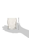 Bormioli Rocco Sorgente Double Old Fashioned Glasses, 14.25 Ounces, White, 4 Count (Pack Of 1)