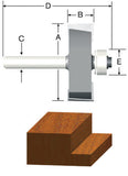 ROUTER BIT 3/8 RABBETING (Pack of 1)
