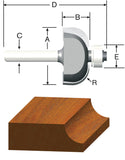 Router Bit 1/2R Cove (Pack Of 1)