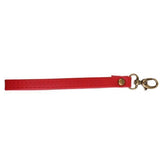 Ujeavette 5Xdurable Leather Replacement Wrist Strap For Clutch, Wristlet, Purse Red